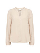 Wasabiconcept bluse - SIA - lys sand - Overdele til Plus size - Wasabiconcept