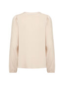 Wasabiconcept bluse - SIA - lys sand - Overdele til Plus size - Wasabiconcept