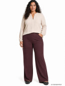 Wasabiconcept bluse - SIA - lys sand - Overdele til Plus size - Wasabiconcept