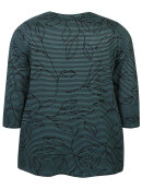 Zhenzi bluse - petrol mix - Overdele til Plus size - Zhenzi Zhenzi bluse - petrol mix - Overdele til Plus size - Zhenzi