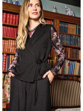 Black Colour Vest - sort - Dame - Veste - Black Colour Black Colour Vest - sort - Dame - Veste - Black Colour