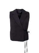 Black Colour Vest - sort - Dame - Veste - Black Colour Black Colour Vest - sort - Dame - Veste - Black Colour