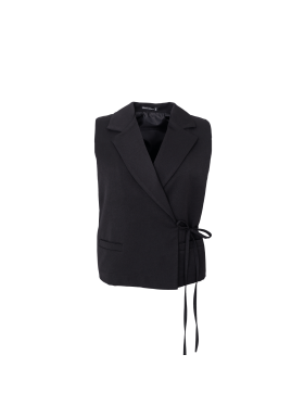 Black Colour Vest - sort - Dame - Veste - Black Colour Black Colour Vest - sort - Dame - Veste - Black Colour