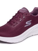 Skechers sneakers - vinrød - Sneakers til dame - Skechers