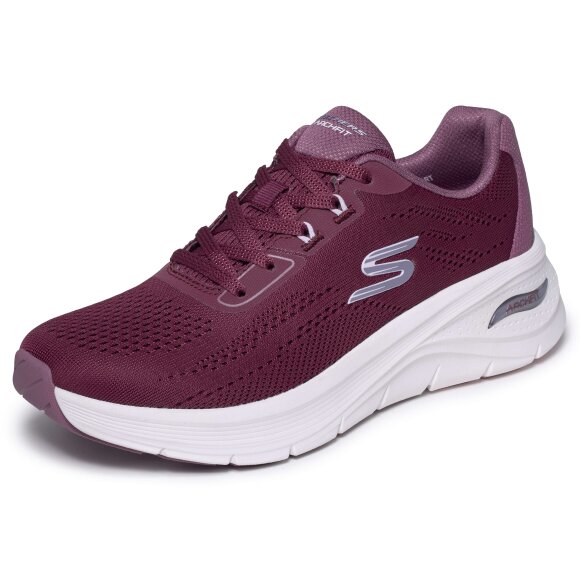 Skechers sneakers - vinrød - Sneakers til dame - Skechers