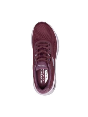 Skechers sneakers - vinrød - Sneakers til dame - Skechers