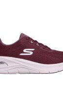 Skechers sneakers - vinrød - Sneakers til dame - Skechers