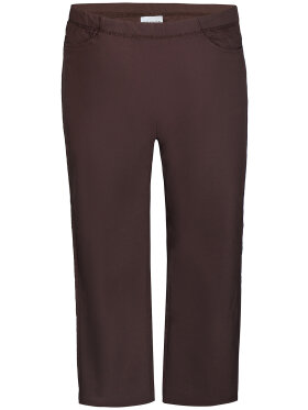 Zhenzi bengalin jazzy - brun - Plus size bukser til kvinder - Zhenzi Zhenzi bengalin jazzy - brun - Plus size bukser til kvinder - Zhenzi