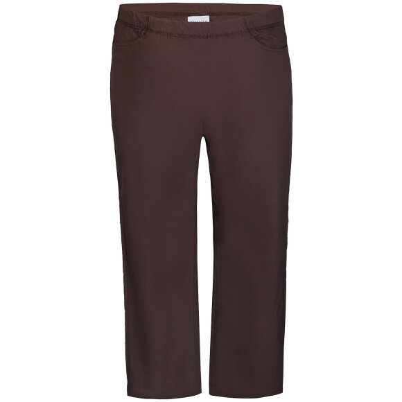 Zhenzi bengalin jazzy - brun - Plus size bukser til kvinder - Zhenzi Zhenzi bengalin jazzy - brun - Plus size bukser til kvinder - Zhenzi