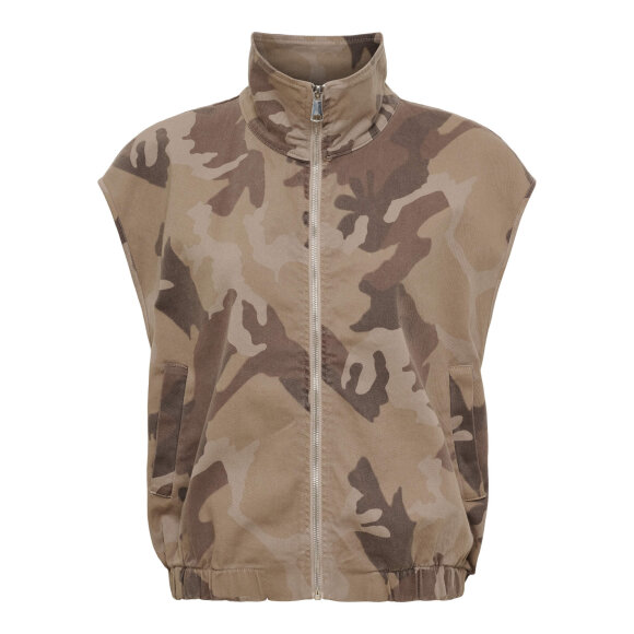 Marta Vest - Camouflage - Dame - Veste - MARTA
