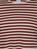 Zhenzi t-shirt l/æ - vinrød/striber - Overdele til Plus size - Zhenzi Zhenzi t-shirt l/æ - vinrød/striber - Overdele til Plus size - Zhenzi