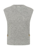 Part Two Vest - Charlye - Grey Melange  - Dame - Veste - Part Two