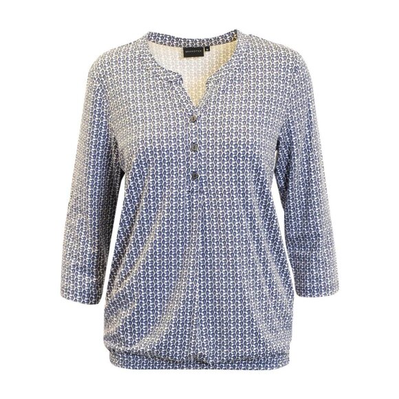 Brandtex bluse - blå mix - Dame - Bluser - Brandtex