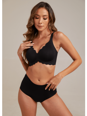 FemiFemme - SoftScallop BH - sort - BH - forret - FemiFemme