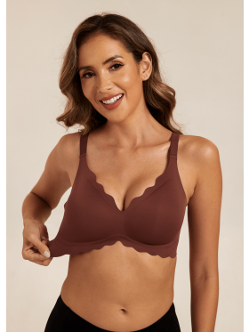 FemiFemme - SoftScallop BH - velvet choko - BH - forret - FemiFemme FemiFemme - SoftScallop BH - velvet choko - BH - forret - FemiFemme