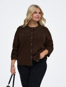 Only Carmakoma pearl cardigan - Overdele til Plus size - ONLY CarmaKoma