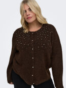 Only Carmakoma pearl cardigan - Overdele til Plus size - ONLY CarmaKoma