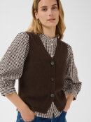 Part Two Vest - Sylva - brun - Dame - Veste - Part Two