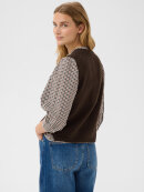 Part Two Vest - Sylva - brun - Dame - Veste - Part Two