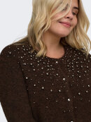 Only Carmakoma pearl cardigan - Overdele til Plus size - ONLY CarmaKoma