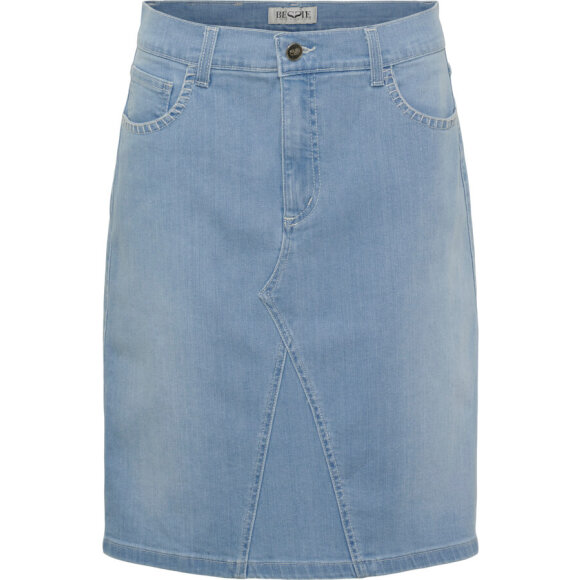 Bessie Nederedel - Julia - lys denim - Dame - Nederdele - Bessie