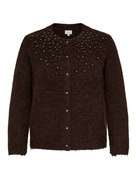 Only Carmakoma pearl cardigan - Overdele til Plus size - ONLY CarmaKoma