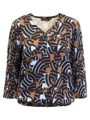 Signature bluse - blå/brun mix - Dame - Bluser - Signature Signature bluse - blå/brun mix - Dame - Bluser - Signature
