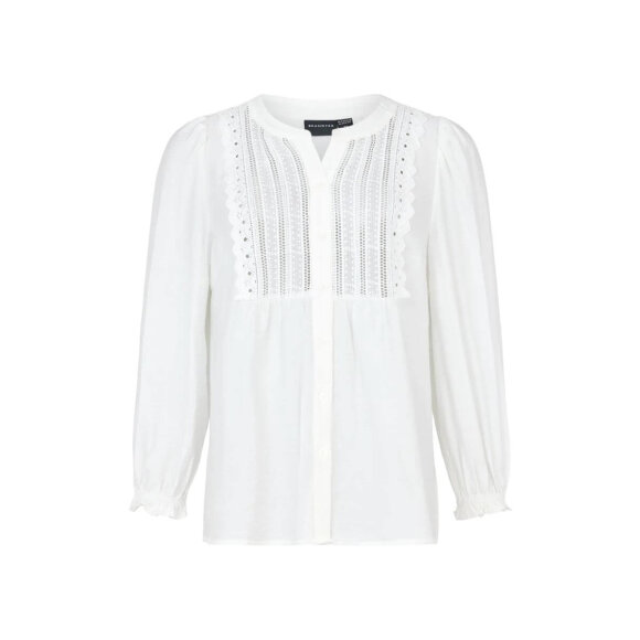 Brandtex bluse - off - Dame - Bluser - Brandtex