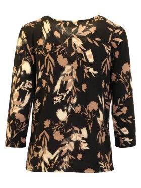 Signature bluse - sort mix - Dame - Bluser - Signature