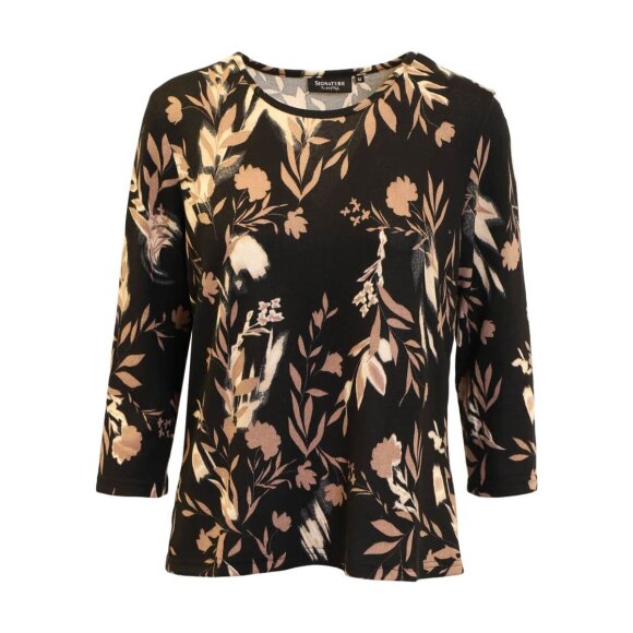 Signature bluse - sort mix - Dame - Bluser - Signature Signature bluse - sort mix - Dame - Bluser - Signature