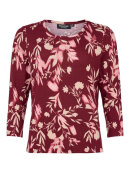 Signature bluse - vinrød mix - Dame - Bluser - Signature