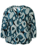 Zhenzi bluse - grøn mix - Overdele til Plus size - Zhenzi Zhenzi bluse - grøn mix - Overdele til Plus size - Zhenzi