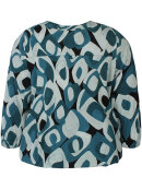 Zhenzi bluse - grøn mix - Overdele til Plus size - Zhenzi Zhenzi bluse - grøn mix - Overdele til Plus size - Zhenzi