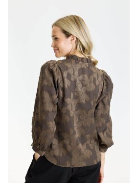 In Front bluse - Ginger - brun - Dame - Bluser - IN FRONT In Front bluse - Ginger - brun - Dame - Bluser - IN FRONT