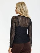 In Front Meshbluse - Jamina - sort - Dame - Bluser - IN FRONT In Front Meshbluse - Jamina - sort - Dame - Bluser - IN FRONT