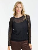In Front Meshbluse - Jamina - sort - Dame - Bluser - IN FRONT In Front Meshbluse - Jamina - sort - Dame - Bluser - IN FRONT