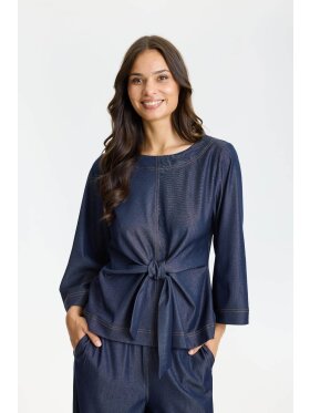 In Front bluse - Effi - dark blue - Dame - Bluser - IN FRONT In Front bluse - Effi - dark blue - Dame - Bluser - IN FRONT