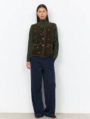 Soyaconcept Vest - grøn - Dame - Veste - Soyaconcept 
