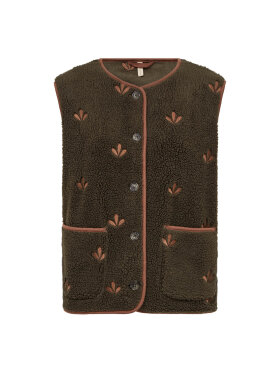 Soyaconcept Vest - grøn - Dame - Veste - Soyaconcept 