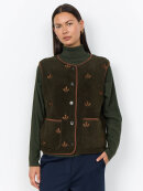 Soyaconcept Vest - grøn - Dame - Veste - Soyaconcept 