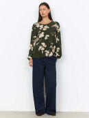 Soyaconcept Bluse - Hamida - grøn mix - Dame - Bluser - Soyaconcept 