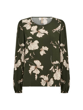 Soyaconcept Bluse - Hamida - grøn mix - Dame - Bluser - Soyaconcept 