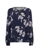 Soyaconcept bluse - Hamida - blå mix - Dame - Bluser - Soyaconcept 