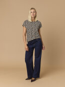 Fransa T-Shirt - FrSeen - sort/blomst - Dame - T-shirts - FRANSA
