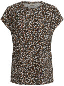 Fransa T-Shirt - FrSeen - sort/blomst - Dame - T-shirts - FRANSA