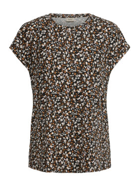 Fransa T-Shirt - FrSeen - sort/blomst - Dame - T-shirts - FRANSA