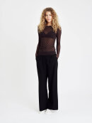 Hype The Detail meshbluse - brun - Toppe til dame - Sommertoppe mm. - Hype The Detail Hype The Detail meshbluse - brun - Toppe til dame - Sommertoppe mm. - Hype The Detail