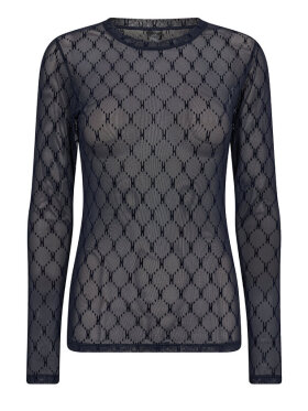 Hype The Detail meshbluse - blå - Toppe til dame - Sommertoppe mm. - Hype The Detail Hype The Detail meshbluse - blå - Toppe til dame - Sommertoppe mm. - Hype The Detail