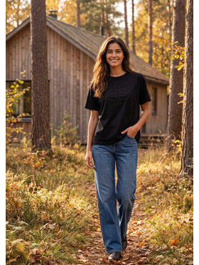 Prepair T-shirt - Alba - sort - Dame - T-shirts - PREPAIR Prepair T-shirt - Alba - sort - Dame - T-shirts - PREPAIR