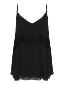 Only Carmakoma top - CarYra - sort/lace - Overdele til Plus size - ONLY CarmaKoma